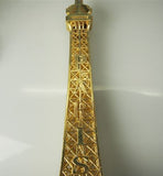 15'' Gold Finish Eiffel Tower - 1 pc