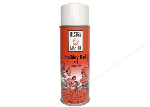 Design Master Holiday Red Spray (12 oz)
