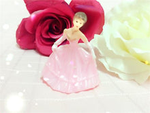  Plastic Mini Doll Favors- Pink(12 Pieces)