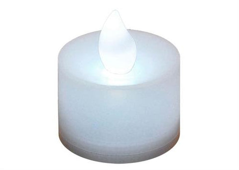 LED Flameless Tea Light Candle White (12 Pieces)