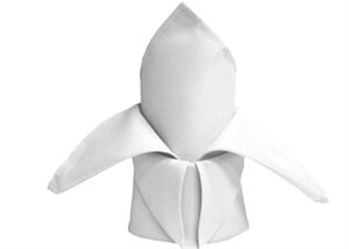 White 20x20" Napkins 5pcs