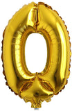 34" Giant Foil Number Balloon Gold