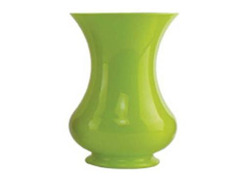 8 1/2" Green Pedestal Vase (1 Piece)