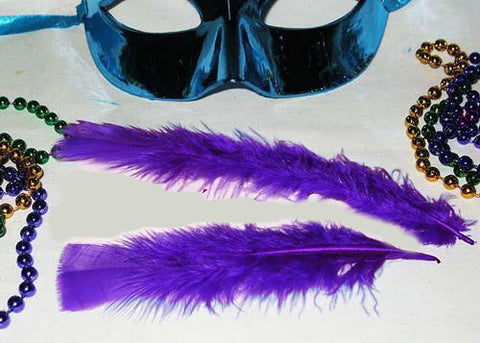 4 to 6 Inches Purple Feather ( 1 Bag of Appx 75- 100 Pcs)