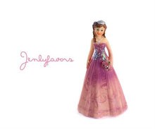  Mis Quince Anos and Sweet 16  4.5 inches Purple Cake Topper Doll (12 Pieces)