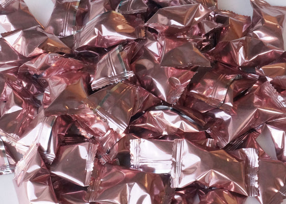 Metallic Rose Gold Party Butter Mints (50 pieces)