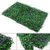 Artificial Faux Hedge Plant Foliage Panel Greenery Backdrop 24"x 17" (6 Pieces)