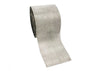 4.5" x 10 yards Rhinestone-Look Diamond Wrap Ribbon Silver (1 roll)