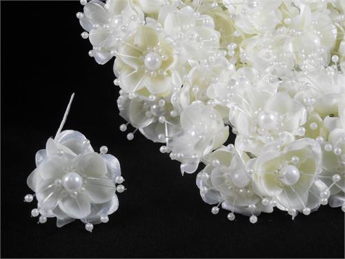 Pearl Beads with Glue Dots Flower Bouquet Decoration – Floral Supplies Store