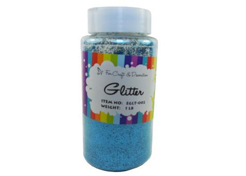 1 LB Turquoise Glitter Powder